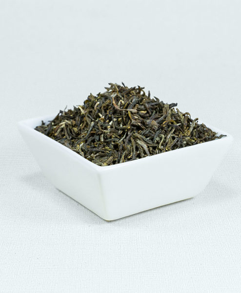 Grüner Tee ﻿China Jasmintee Bio in weißer Schale