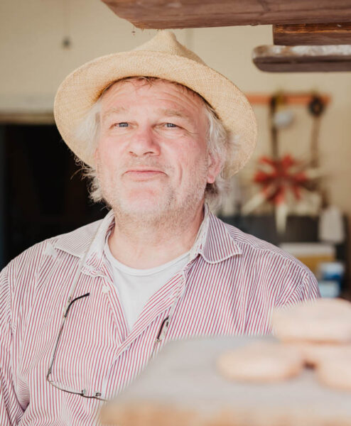 Portrait Keramiker im Atelier